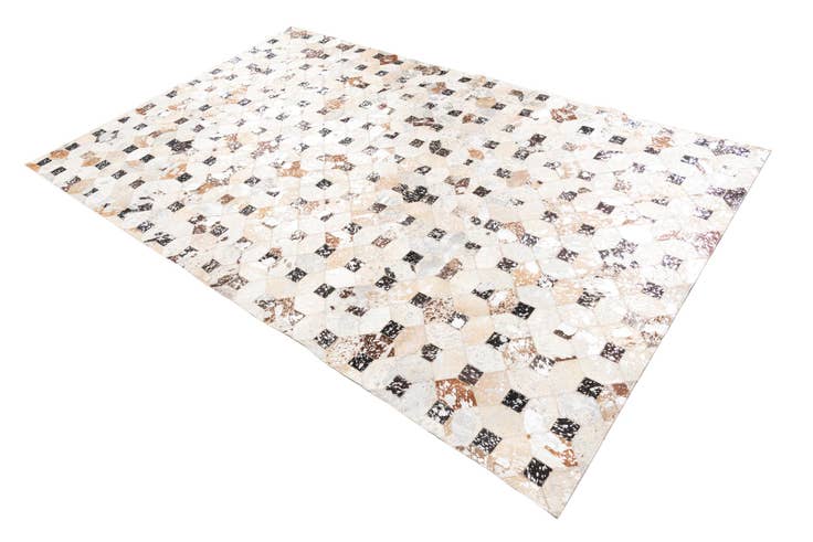 Detail image of 5' x 8' Cowhide Leather Rug