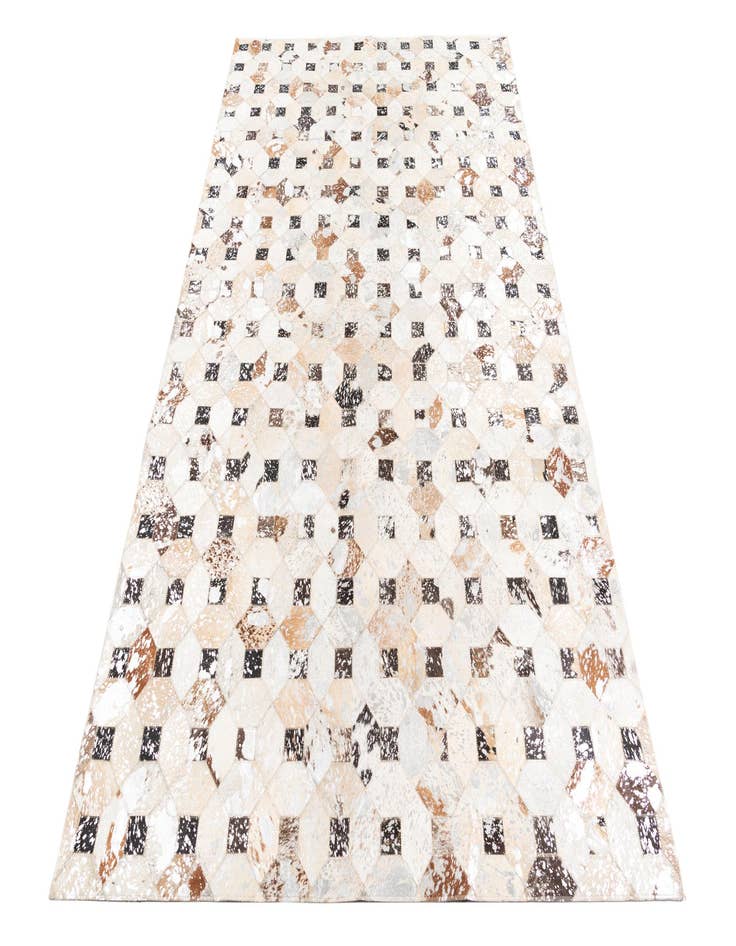 Detail image of 5' x 8' Cowhide Leather Rug
