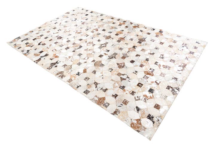 Detail image of 5' x 8' Cowhide Leather Rug