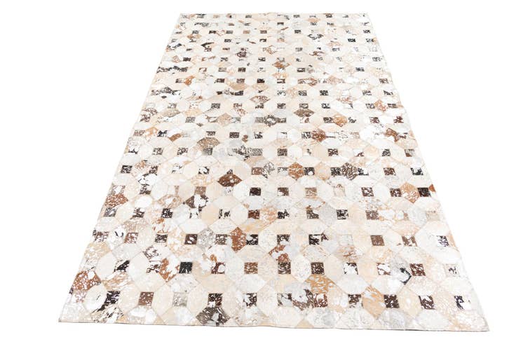 Detail image of 5' x 8' Cowhide Leather Rug