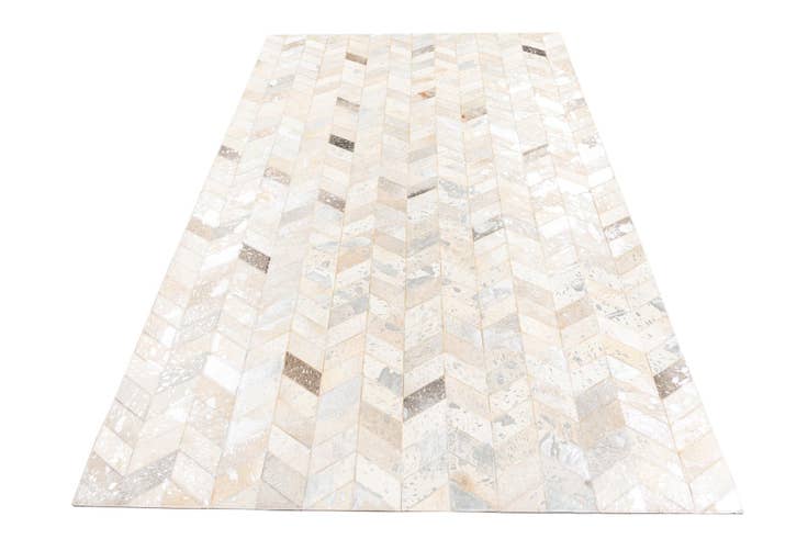 Detail image of 5' x 8' Cowhide Leather Rug