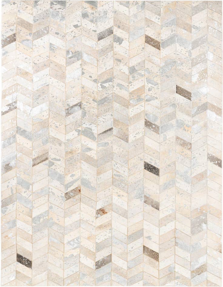 Detail image of 5' x 8' Cowhide Leather Rug