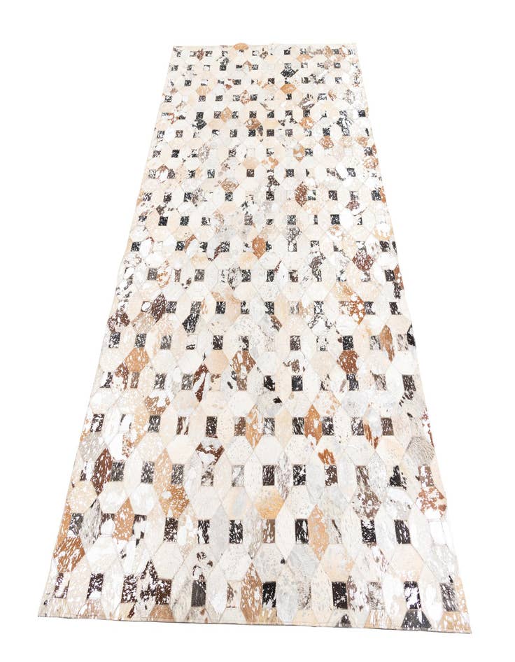 Detail image of 5' x 8' Cowhide Leather Rug