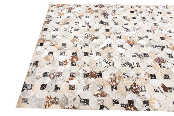 Detail image of 5' x 8' Cowhide Leather Rug