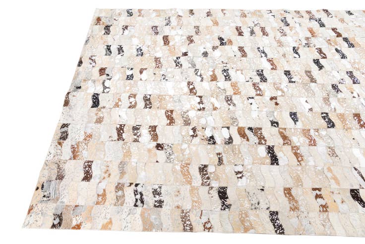 Detail image of 5' x 8' Cowhide Leather Rug