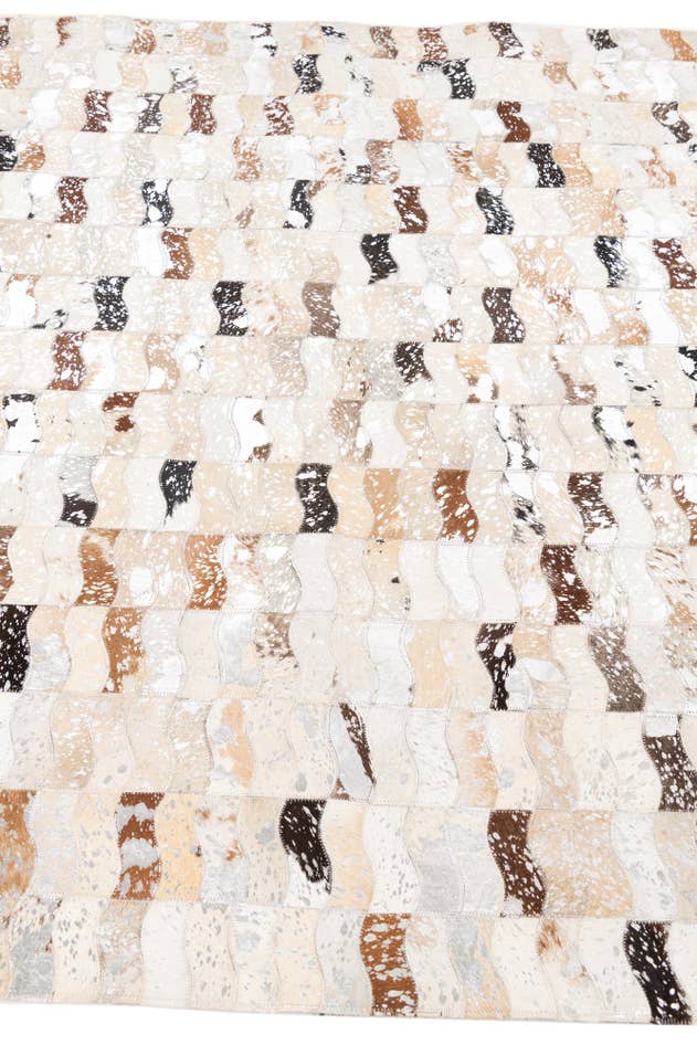 Detail image of 5' x 8' Cowhide Leather Rug
