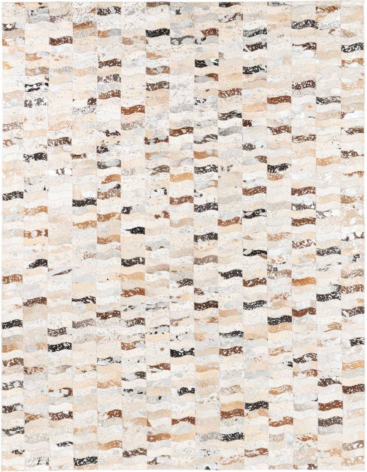 Detail image of 5' x 8' Cowhide Leather Rug