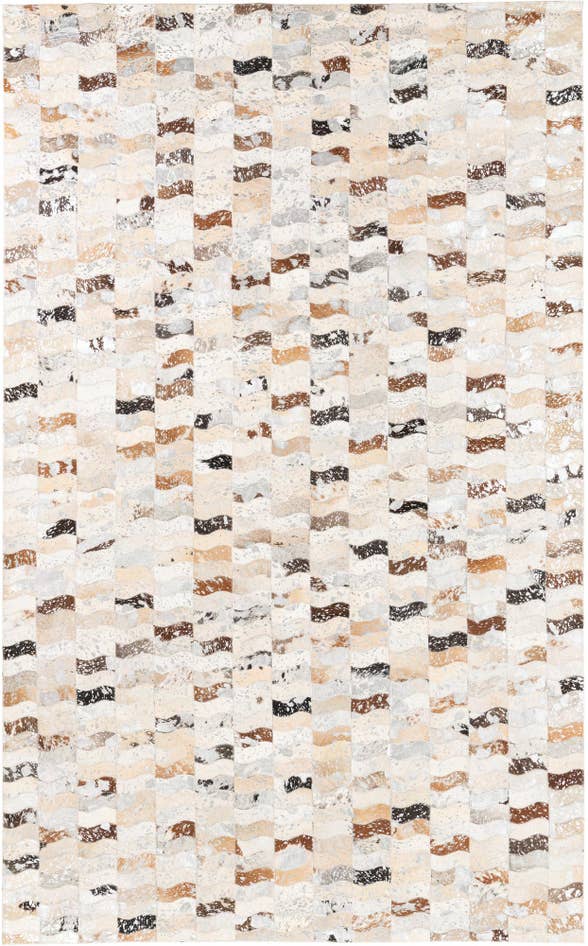 Detail image of 5' x 8' Cowhide Leather Rug