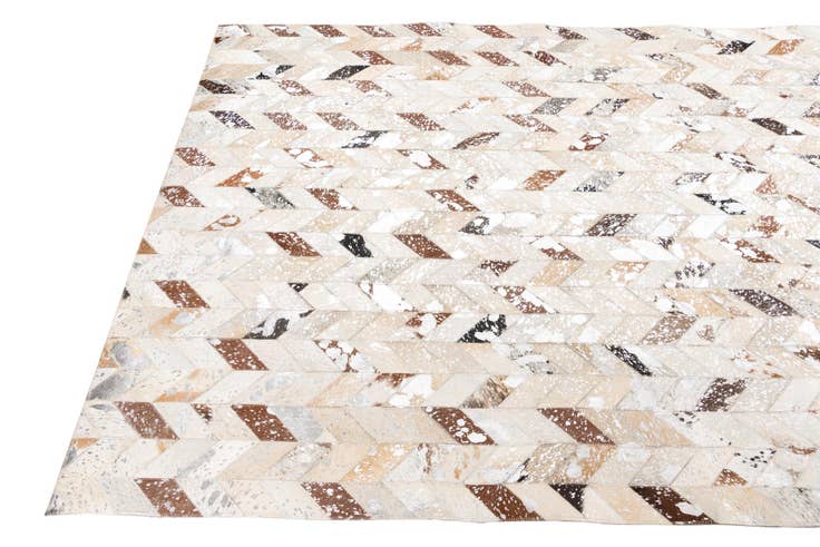 Detail image of 5' x 8' Cowhide Leather Rug