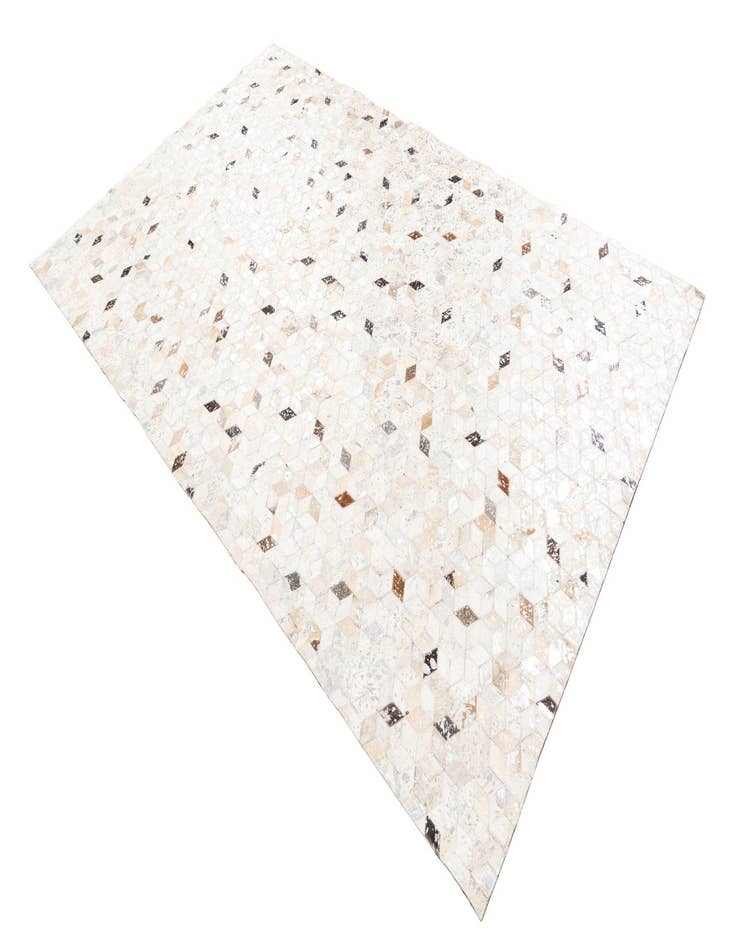 Detail image of 5' x 8' Cowhide Leather Rug