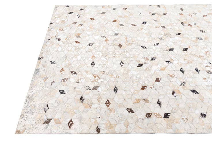 Detail image of 5' x 8' Cowhide Leather Rug