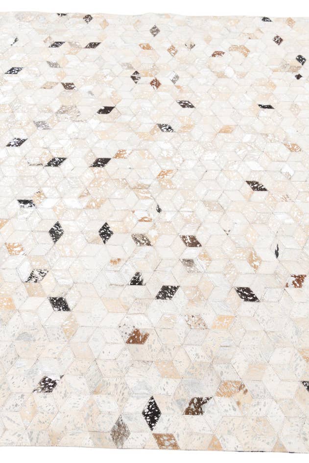 Detail image of 5' x 8' Cowhide Leather Rug