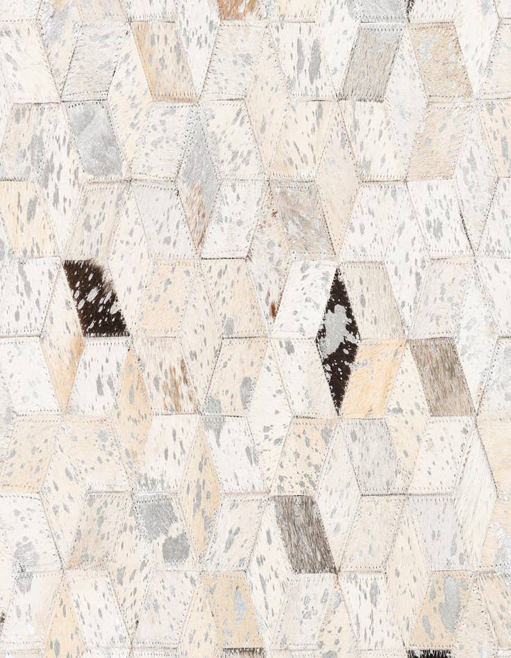 Detail image of 5' x 8' Cowhide Leather Rug