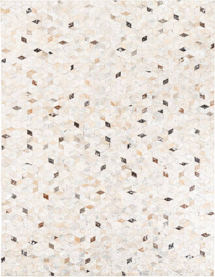 Detail image of 5' x 8' Cowhide Leather Rug
