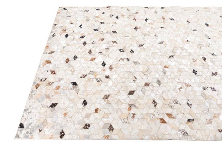 Detail image of 5' x 8' 1 Cowhide Leather Rug