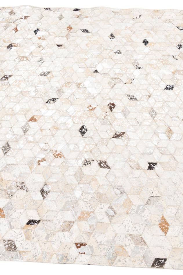 Detail image of 5' x 8' 1 Cowhide Leather Rug