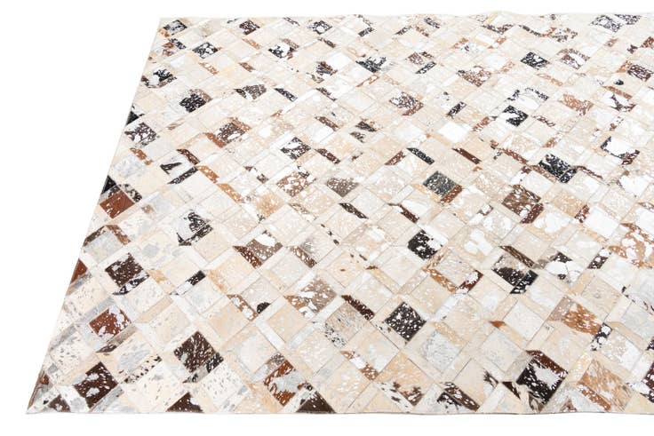 Detail image of 5' x 8' Cowhide Leather Rug
