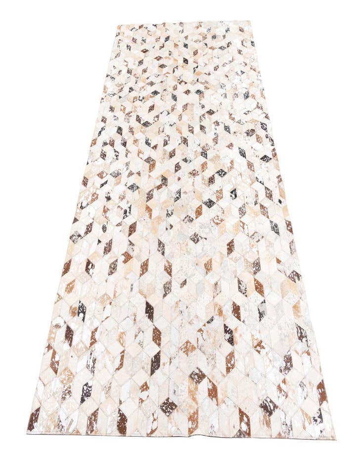 Detail image of 5' x 8' Cowhide Leather Rug