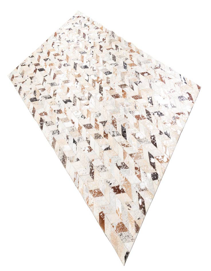 Detail image of 5' x 8' Cowhide Leather Rug