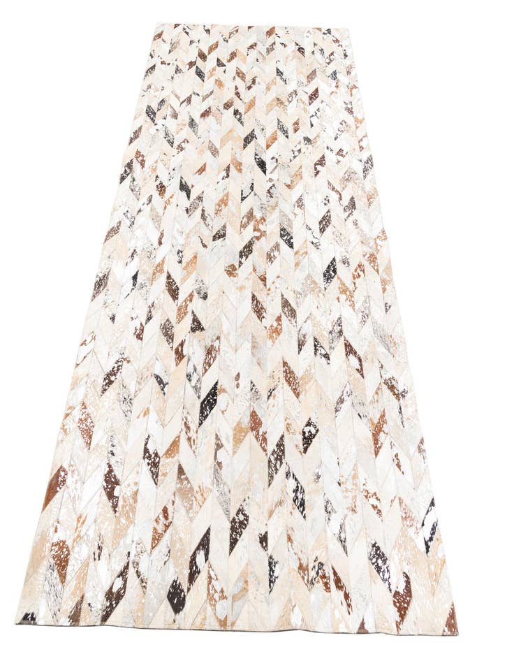 Detail image of 5' x 8' Cowhide Leather Rug