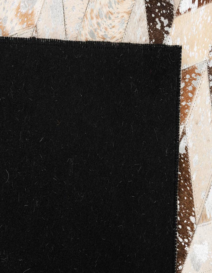 Detail image of 5' x 8' Cowhide Leather Rug