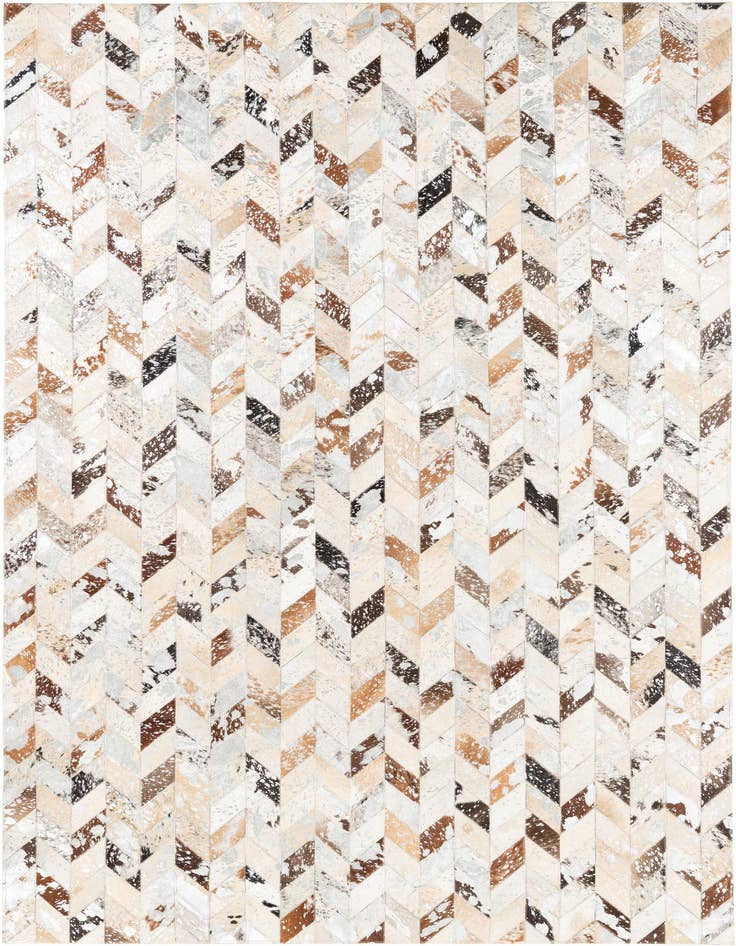 Detail image of 5' x 8' Cowhide Leather Rug