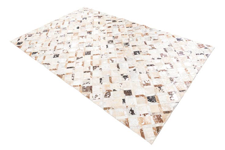 Detail image of 5' x 8' Cowhide Leather Rug