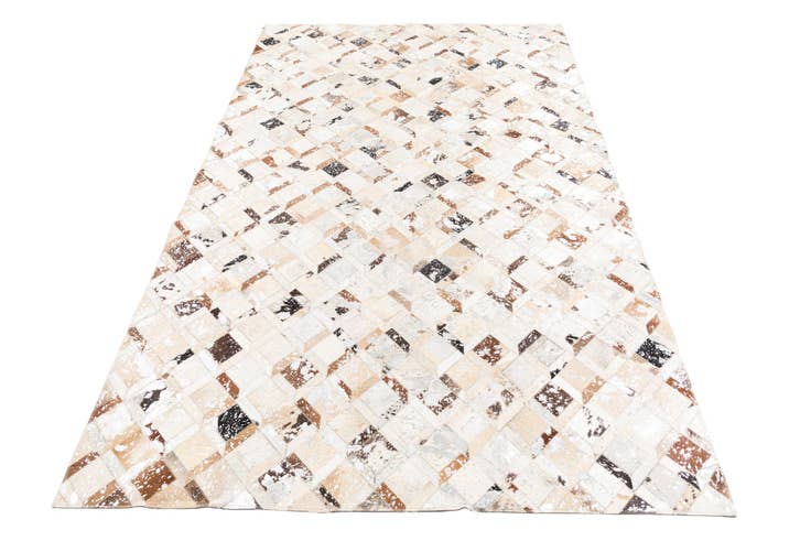 Detail image of 5' x 8' Cowhide Leather Rug