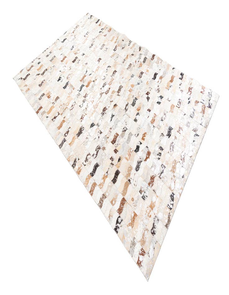 Detail image of 5' x 8' Cowhide Leather Rug