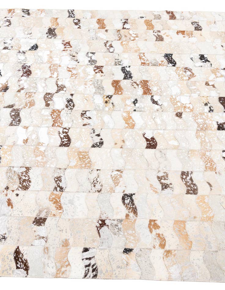 Detail image of 5' x 8' Cowhide Leather Rug