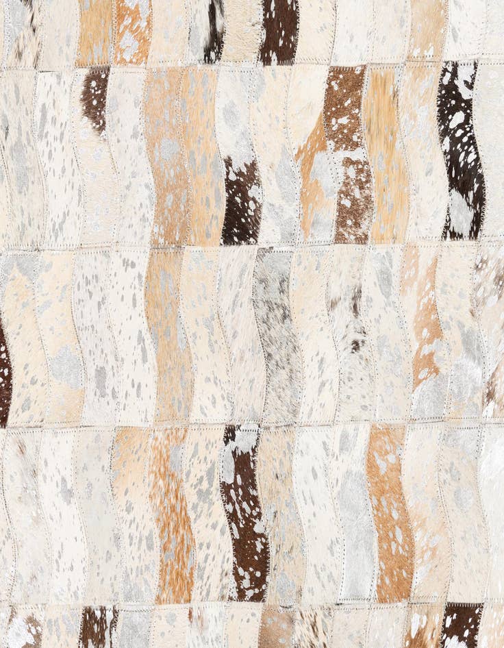 Detail image of 5' x 8' Cowhide Leather Rug