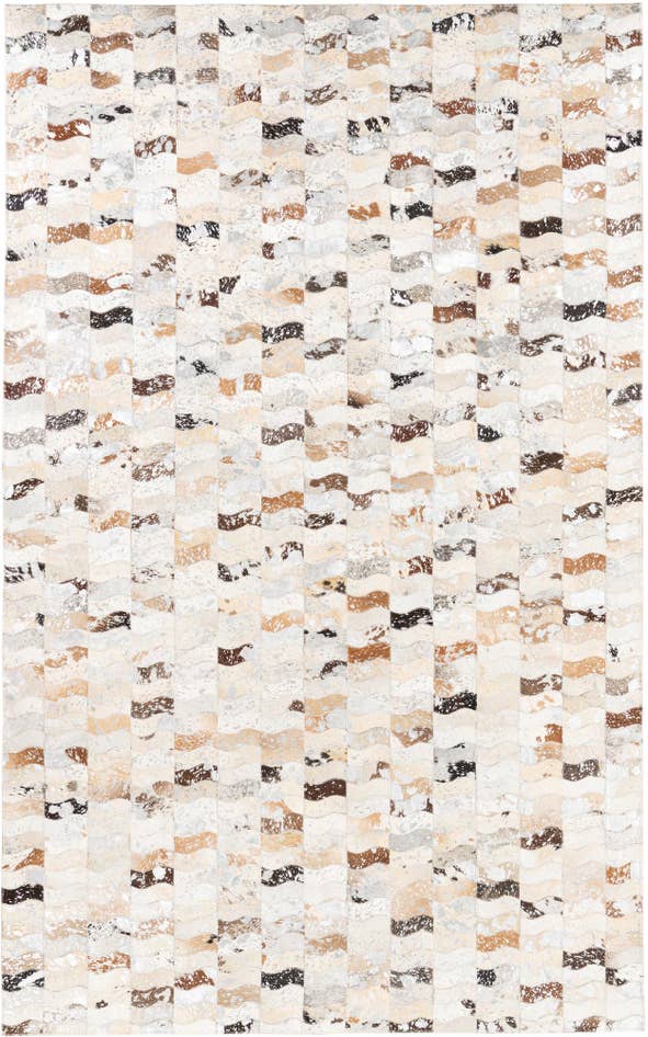 Detail image of 5' x 8' Cowhide Leather Rug