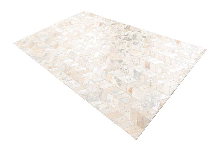 Detail image of 5' x 8' Cowhide Leather Rug