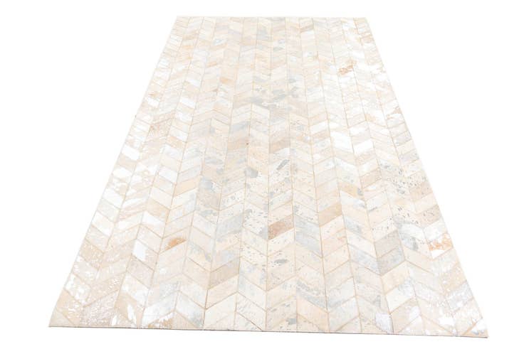 Detail image of 5' x 8' Cowhide Leather Rug