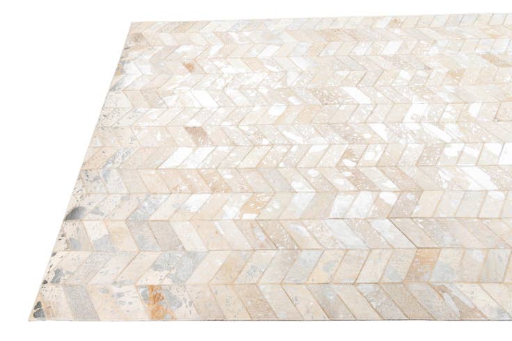 Detail image of 5' x 8' Cowhide Leather Rug