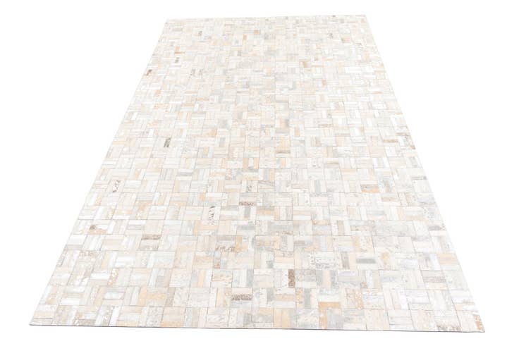 Detail image of 5' x 8' Cowhide Leather Rug