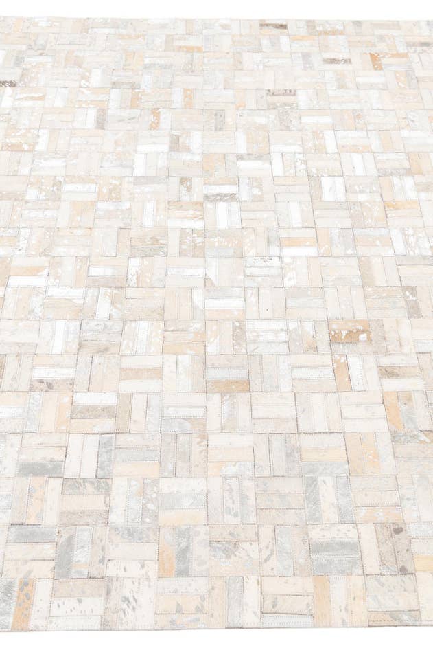 Detail image of 5' x 8' Cowhide Leather Rug