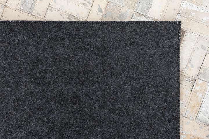 5' x 8' Cowhide Leather Rug