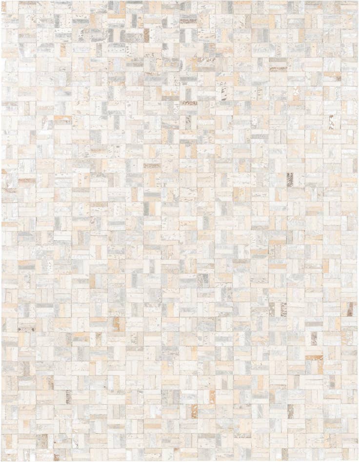 Detail image of 5' x 8' Cowhide Leather Rug