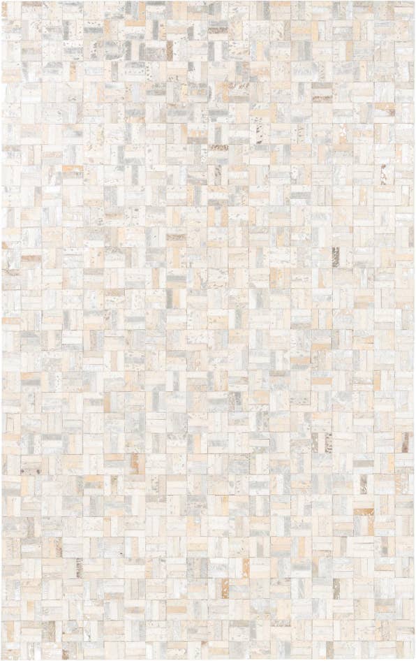 Detail image of 5' x 8' Cowhide Leather Rug