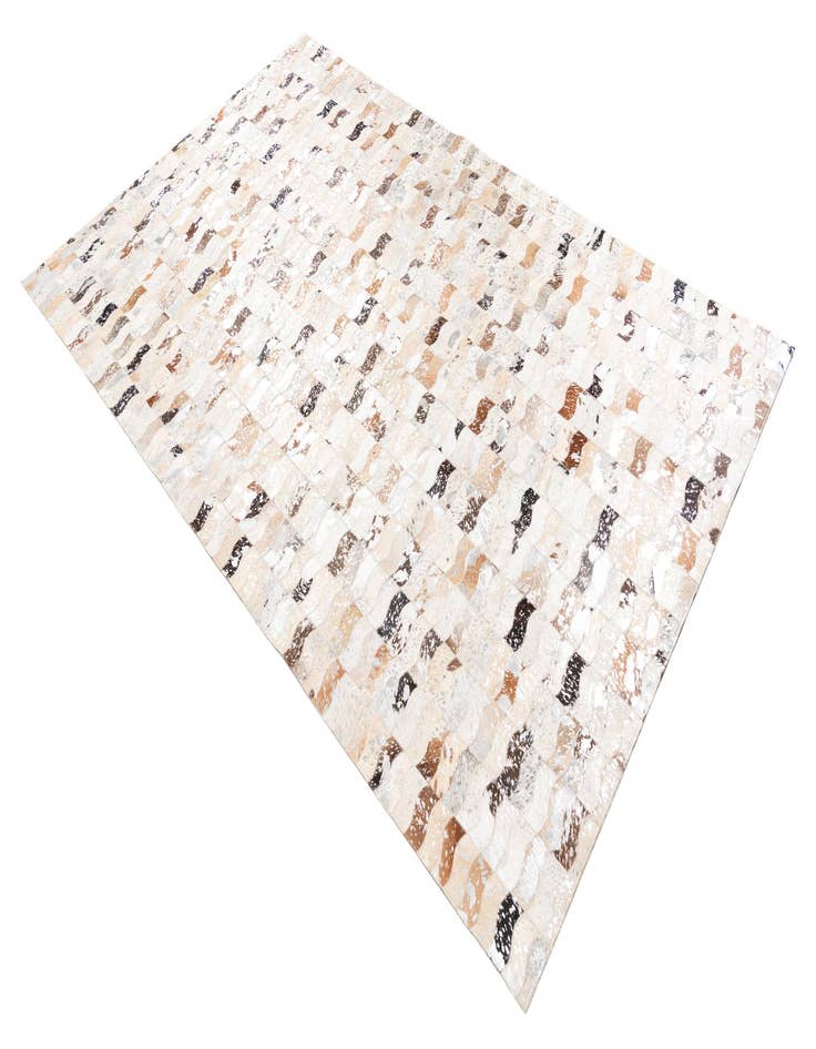 Detail image of 5' x 8' Cowhide Leather Rug