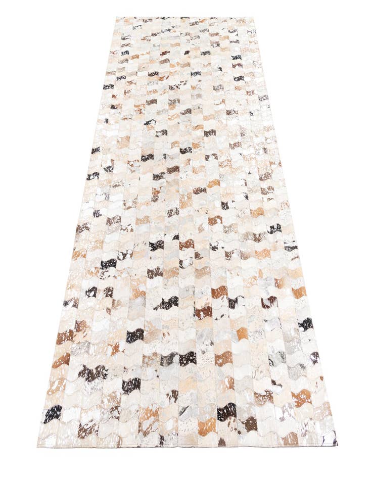 Detail image of 5' x 8' Cowhide Leather Rug