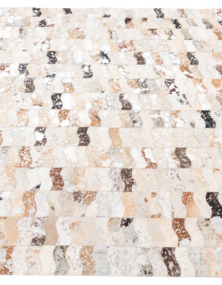 Detail image of 5' x 8' Cowhide Leather Rug