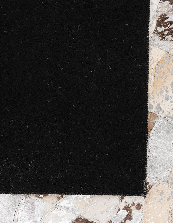 Detail image of 5' x 8' Cowhide Leather Rug