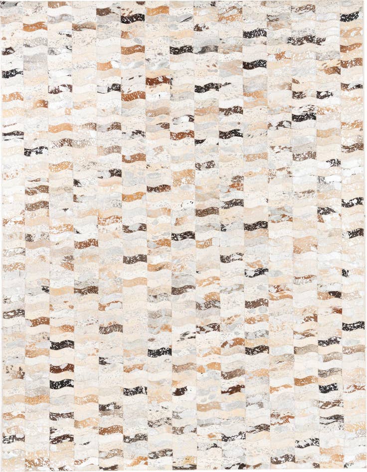Detail image of 5' x 8' Cowhide Leather Rug