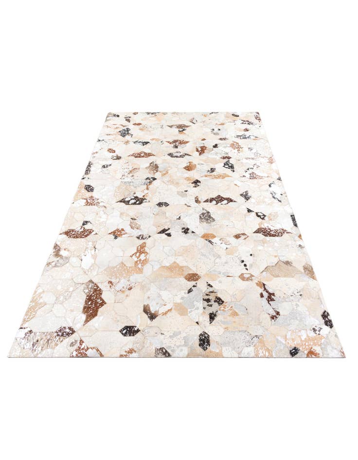 Detail image of 5' x 8' Cowhide Leather Rug