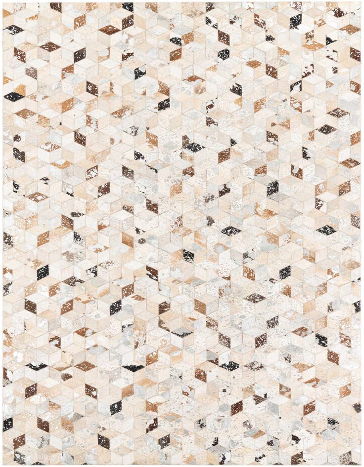 Detail image of 5' x 8' Cowhide Leather Rug