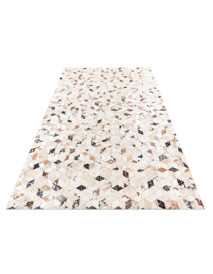 Detail image of 5' x 8' Cowhide Leather Rug