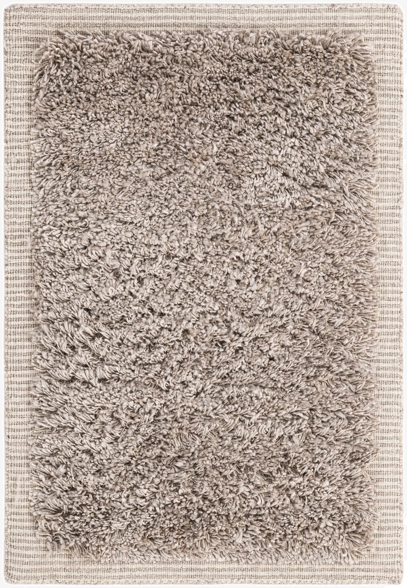 65cm x 90cm Solid Shag Rug