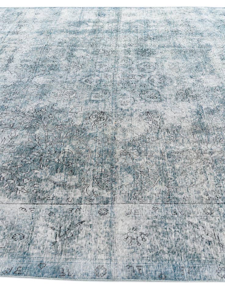 Detail image of 9' 5 x 12' 8  Hand Knotted Ultra Vintage Persian Wool Rug